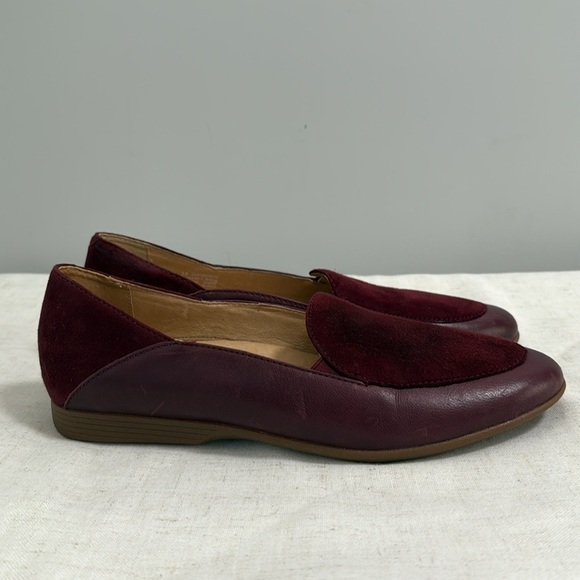 NWT Dansko Women’s Wine Glazed Leather and Suede Loafers size 38 7.5 - Picture 3 of 7